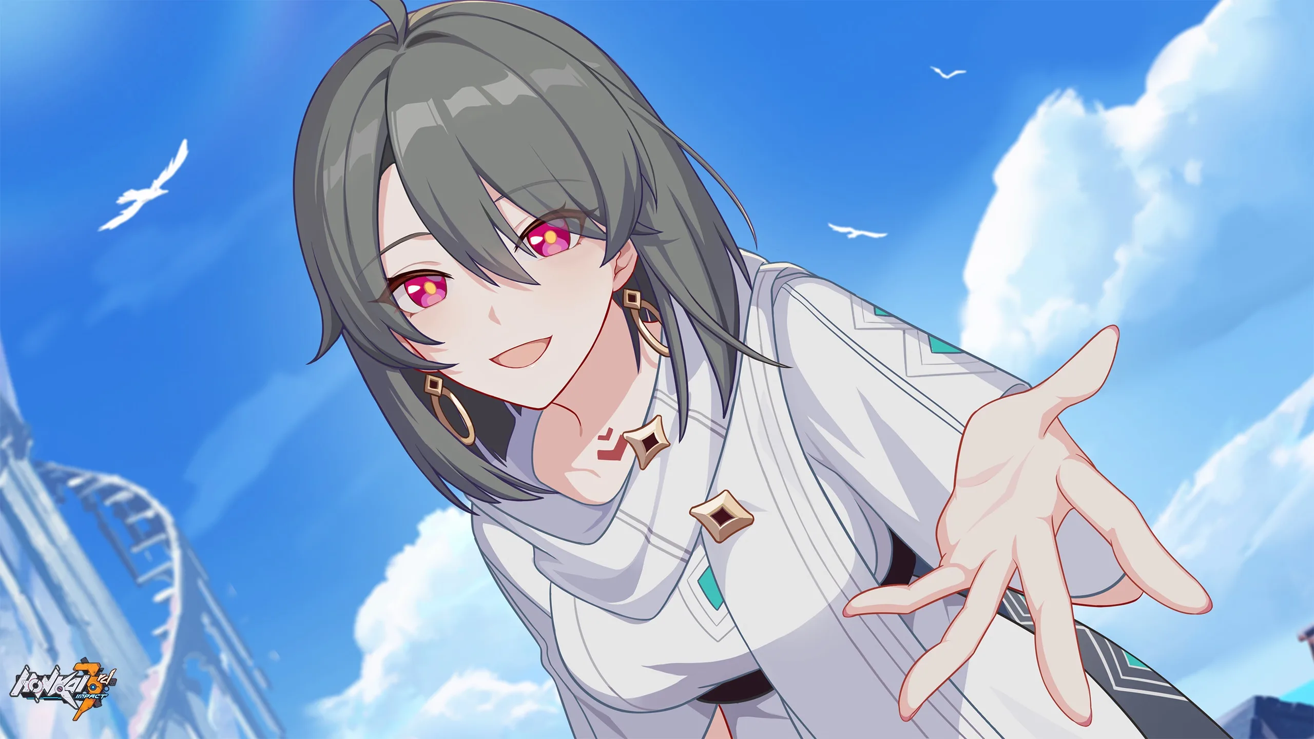 Honkai Impact codes May 2024 character putting hand out