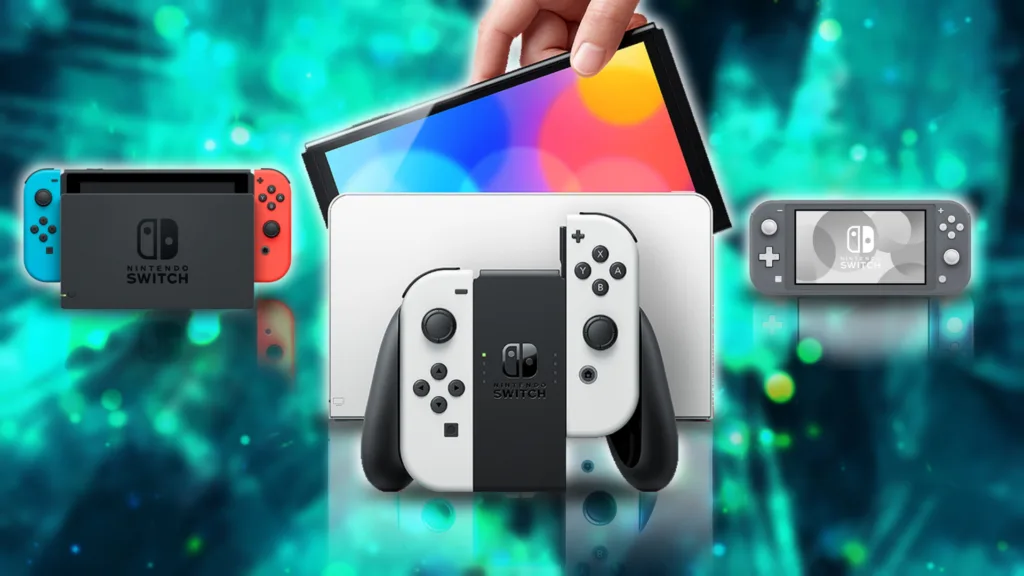 Nintendo switch console new rumoured for 2024