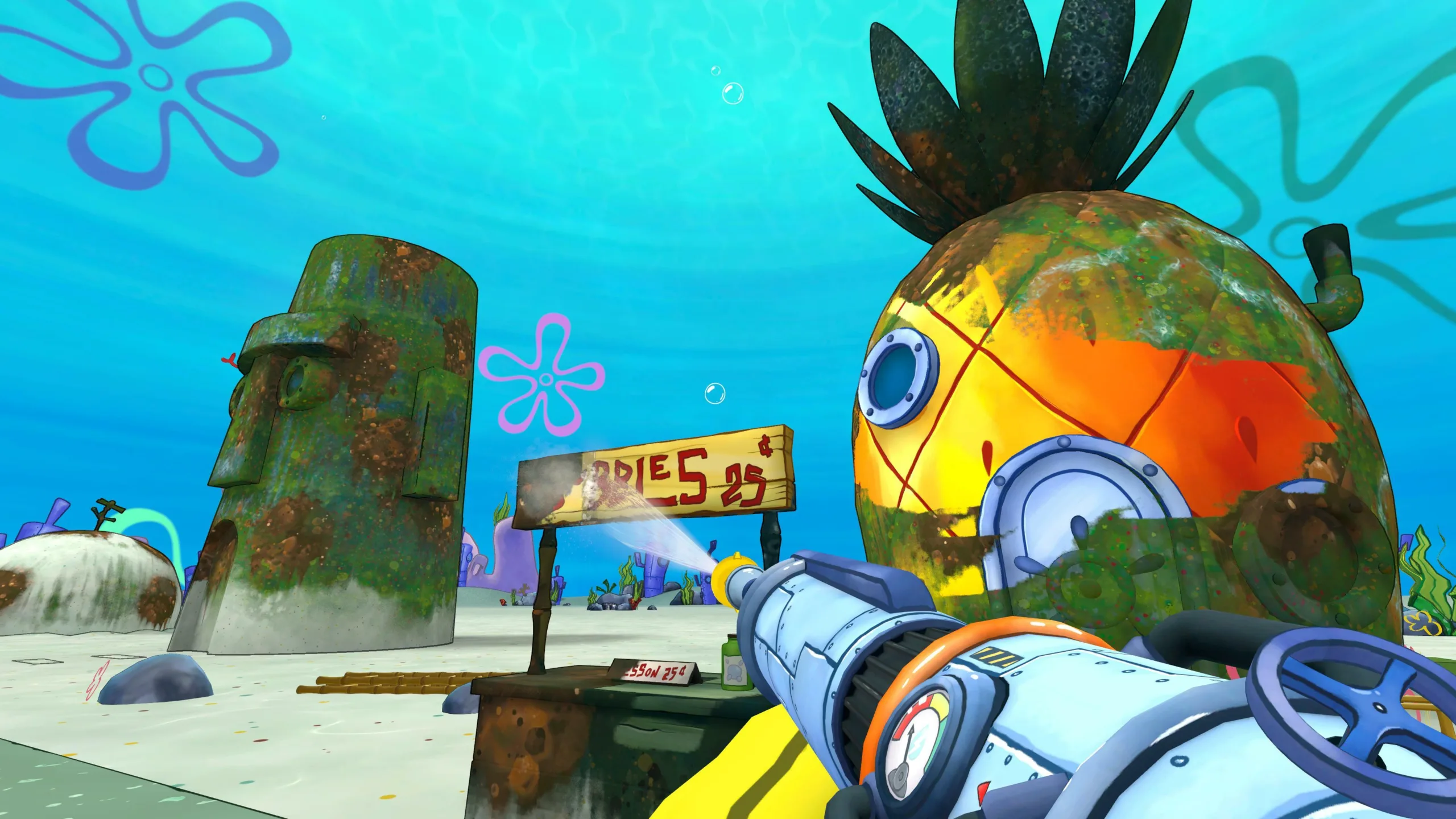 Spongebob Powerwash Simulator releasing in summer cleaning Bikini Bottom