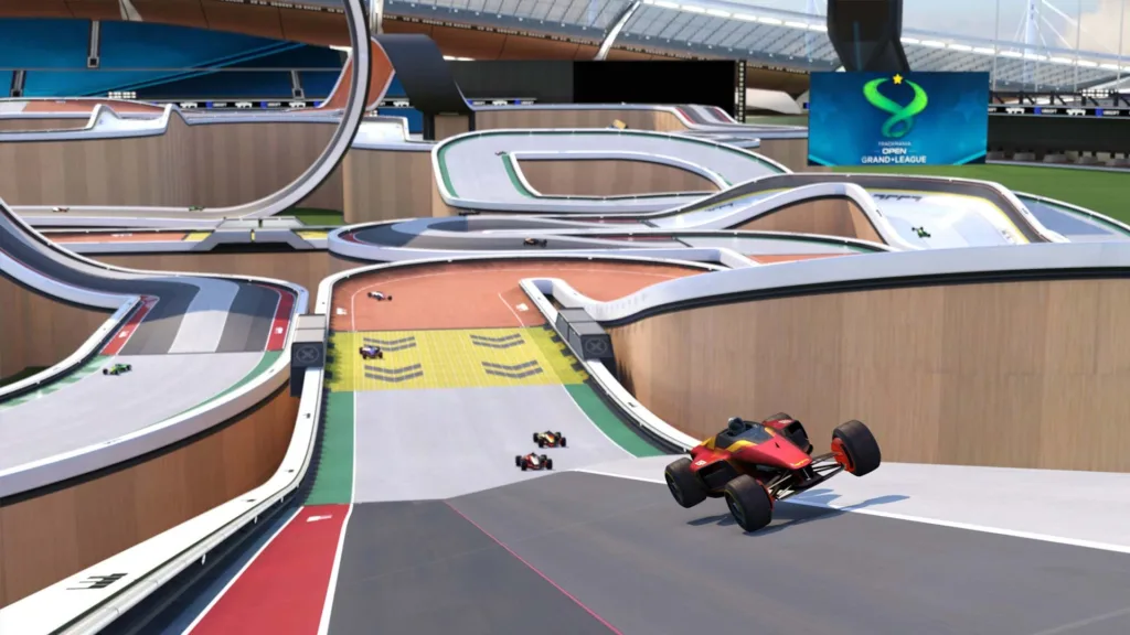 Trackmania in-game screenshot