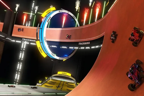 Trackmania in-game screenshot