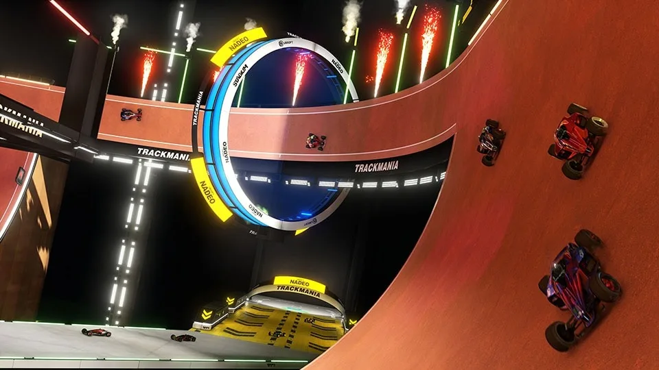 Trackmania in-game screenshot