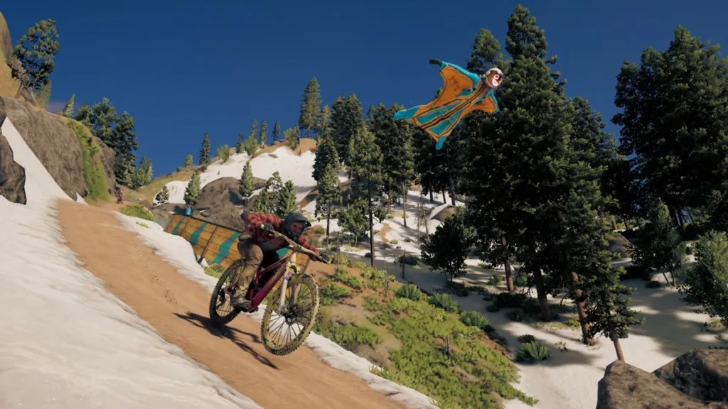 Riders Republic flying and BMX PC Screenshot