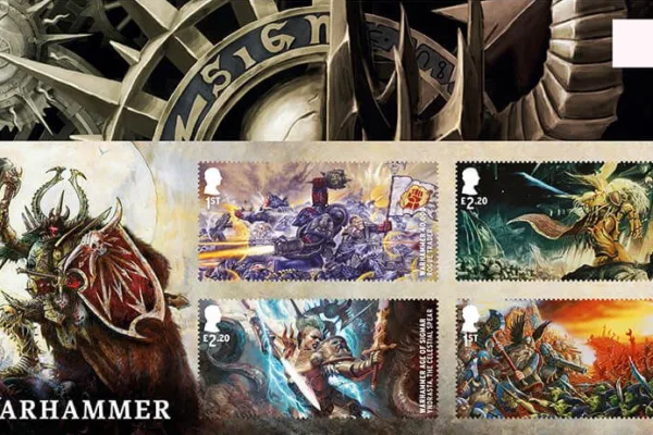 Royal Mail Warhammer Stamps collection