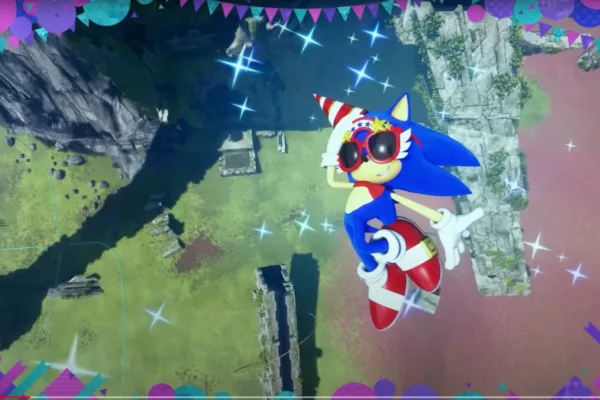 Sonic Frontiers birthday bash update 1.30 sonic dressed up