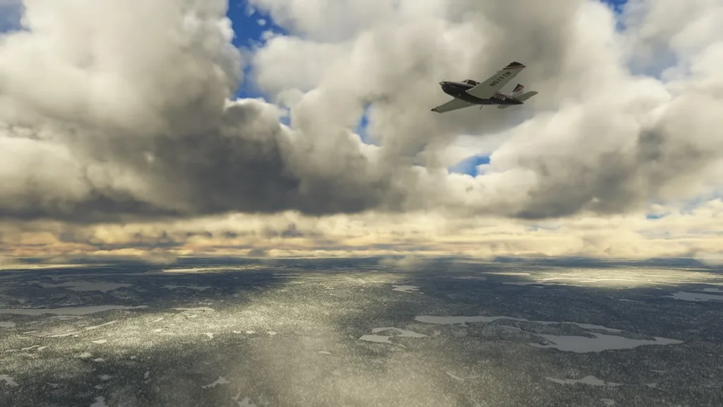 Screenshot from Microsoft Flight Simulator on PC 2024