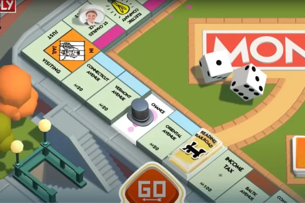 Monopoly Go board how to get gold stickers