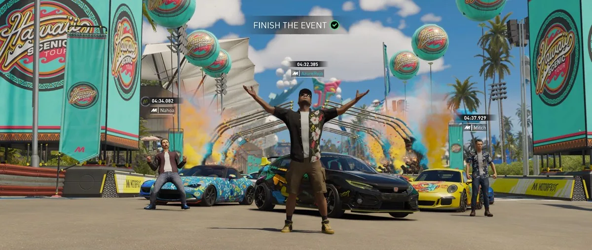 The Crew Motorfest PC Beta Gameplay victory screen