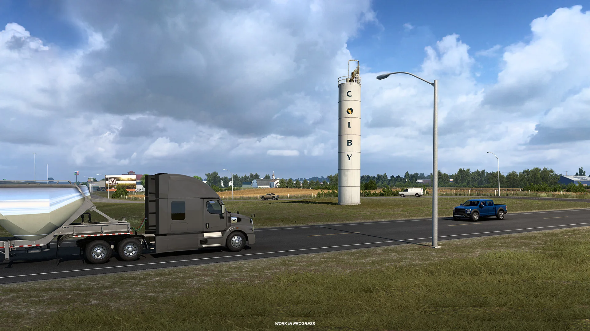 American Truck Simulator Kansas expansion pack city of colby