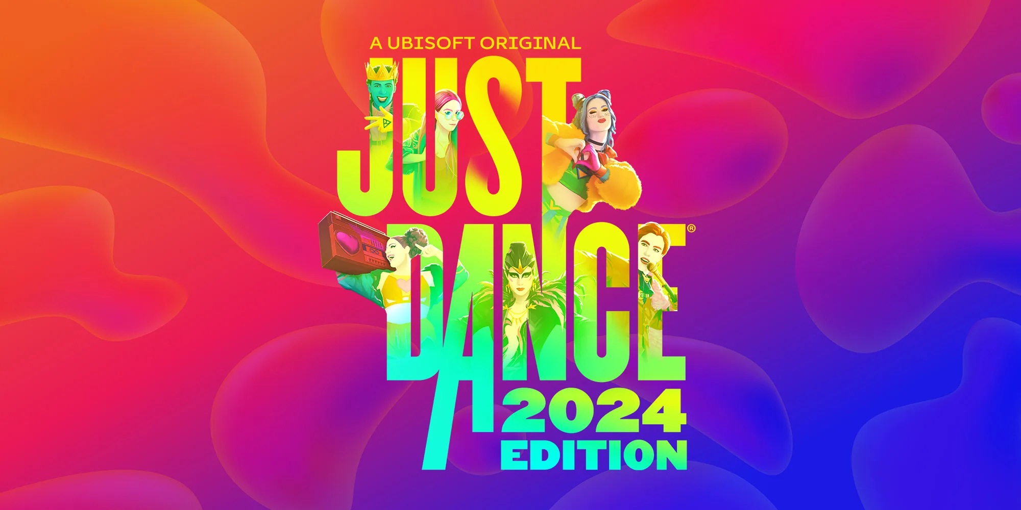 Just Dance 2024 cover image full song list track list