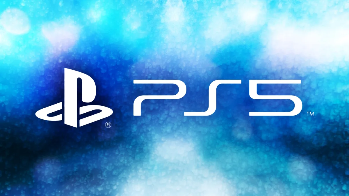 PS5 Logo blue and white