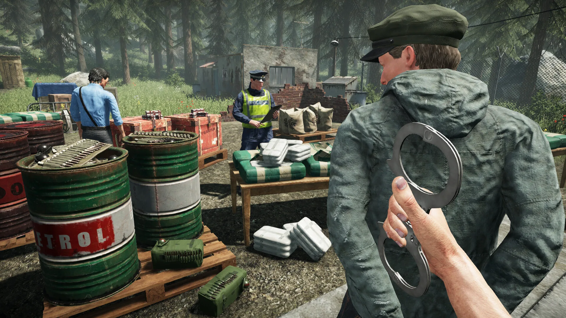 Will Contraband Police get multiplayer or co-op man getting arrested at the border