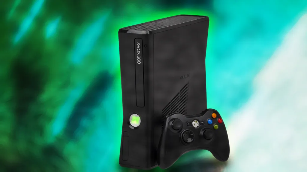 Xbox 360 console render