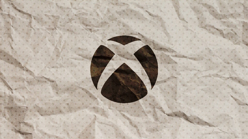 Xbox logo on a wrapper.
