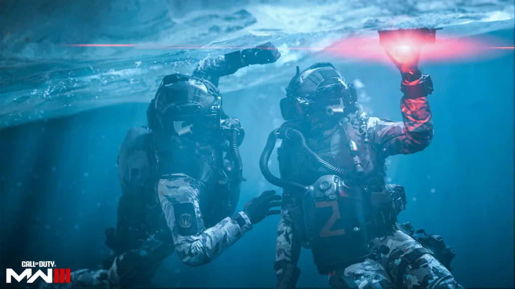 modern warfare 3 campaign soldiers underwater