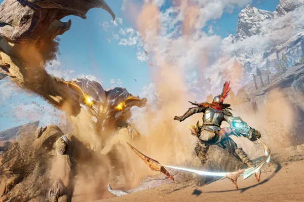 will Atlas Fallen be on Game Pass combat with legendary sand monster