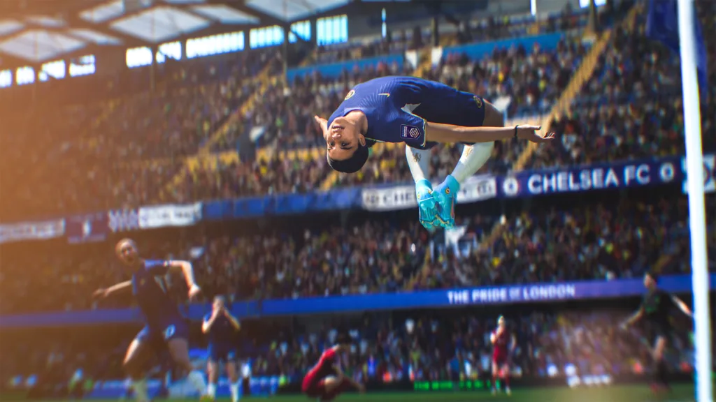 EA FC 24 skip pack opening animation chelsea womens celebration 