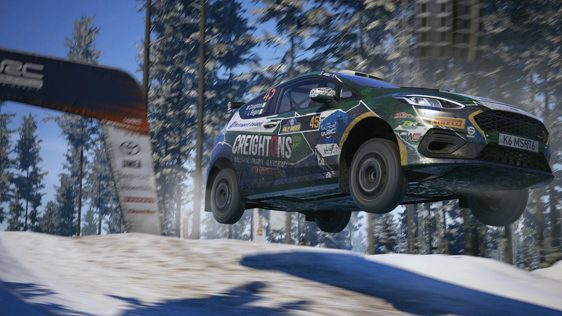 EA Sports WRC rally car announcement