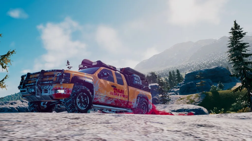 The Crew 2 DHL vehicle