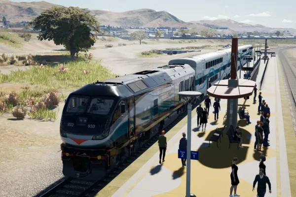 A screenshot of Train Sim World 4 on PC.