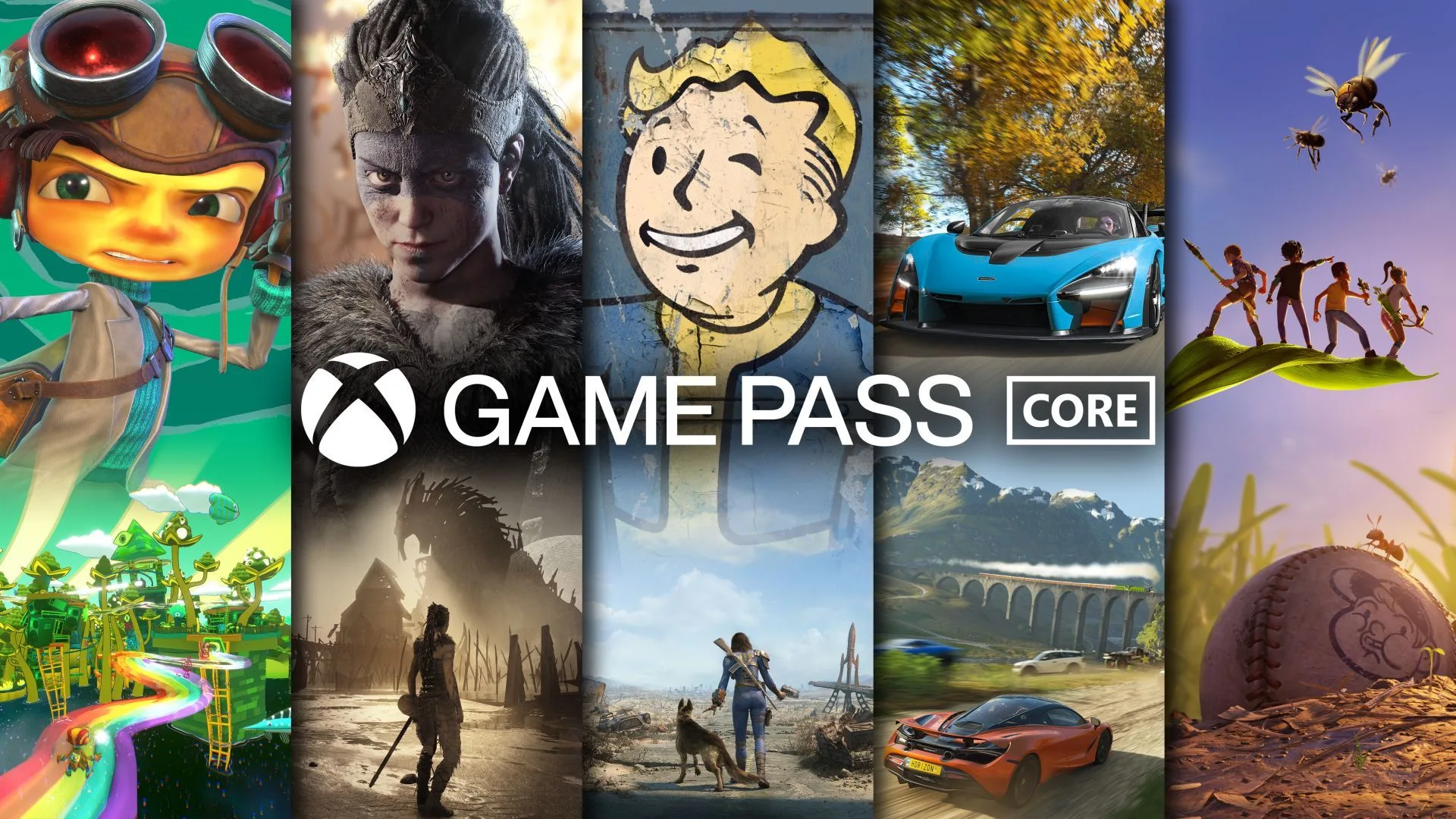 Xbox game pass core list of 36 free games