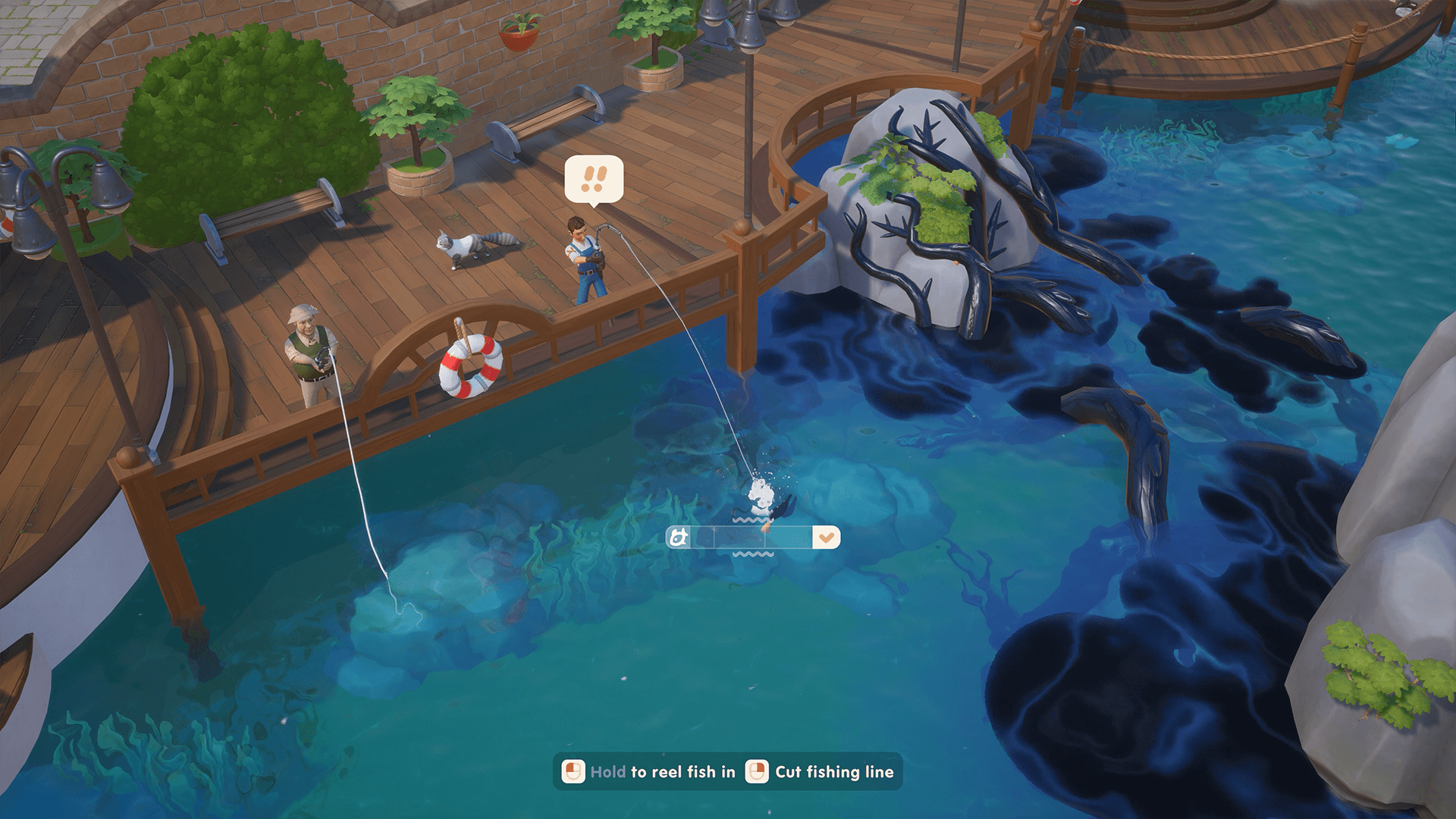 coral island dlc ocean explorer charity pack fishing in the polluted ocean