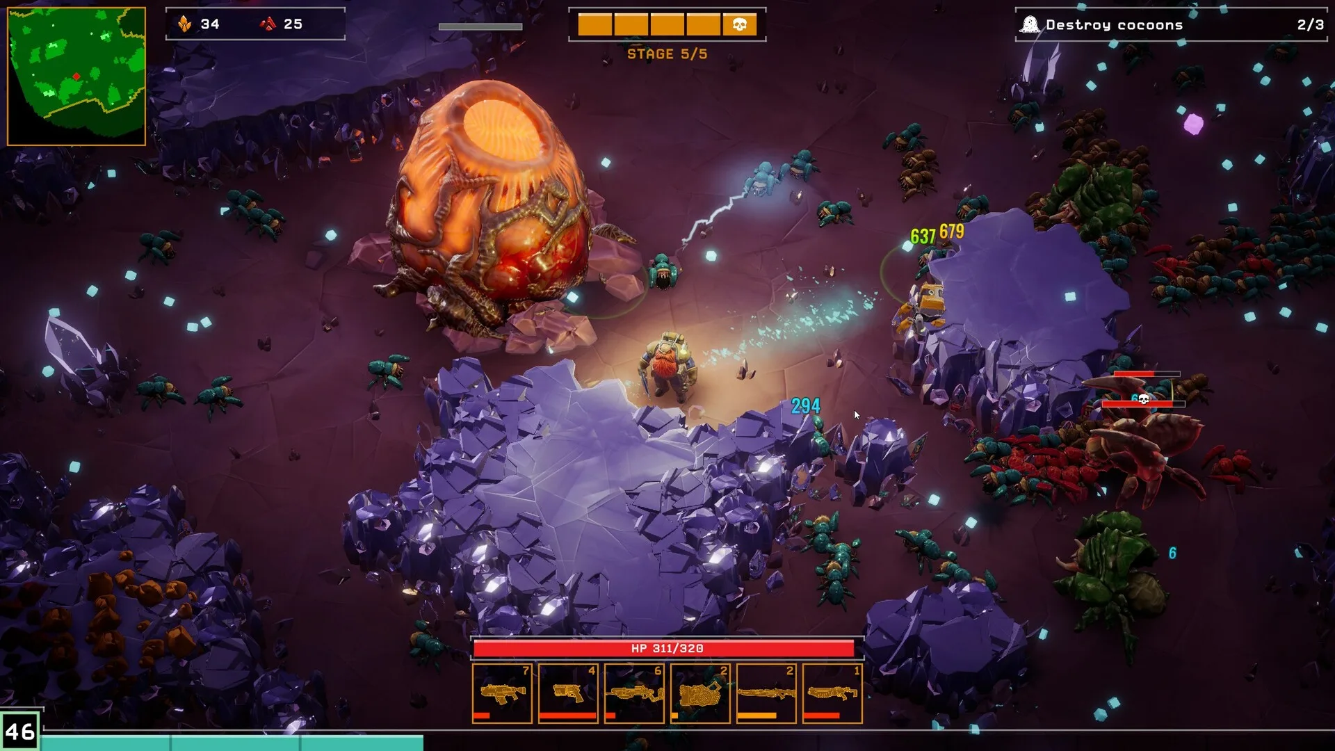 deep rock galactic survivor release date scout destroy cocoons mission