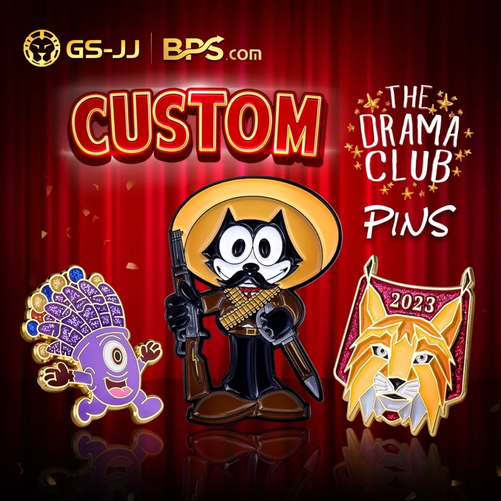 gs-jj customised pins design