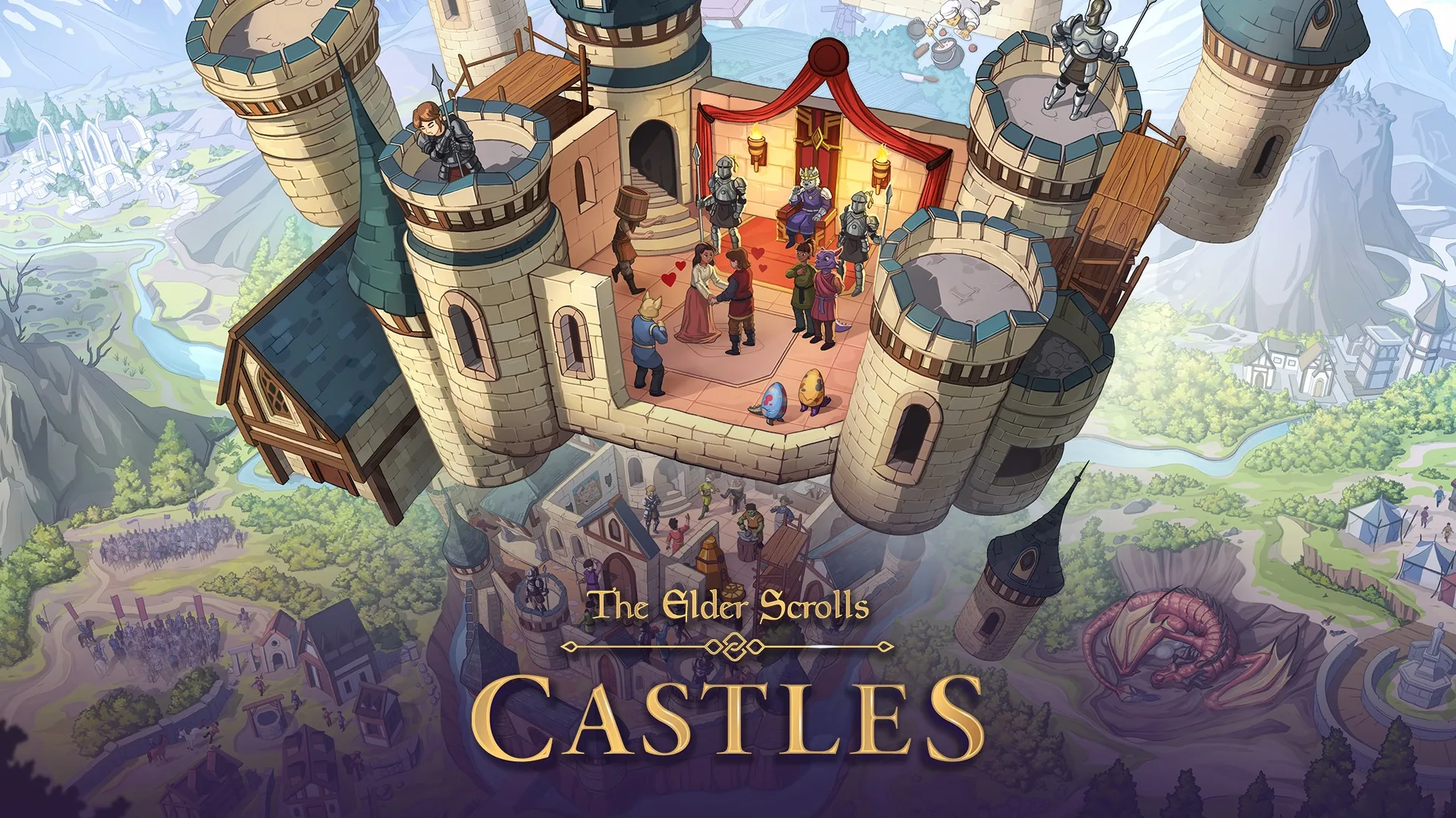 how to download the elder scrolls castles