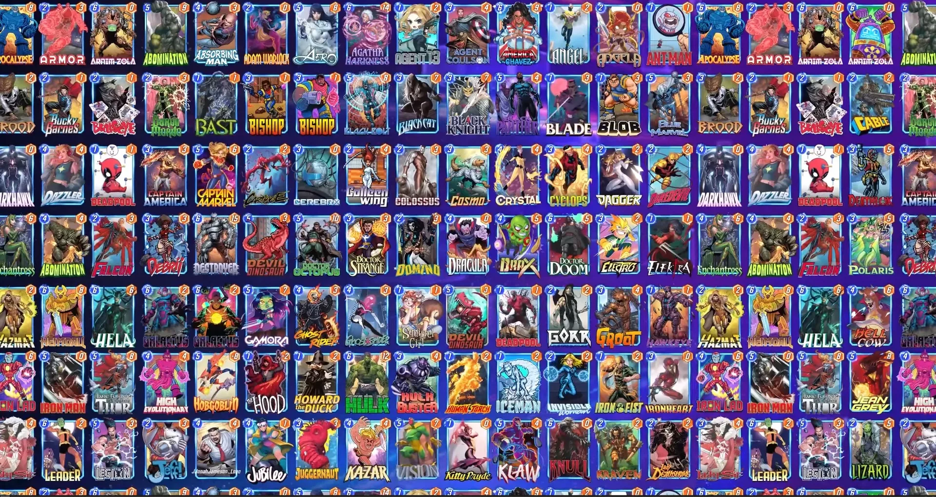 marvel snap update september 14 card balancing the collector nerf all cards