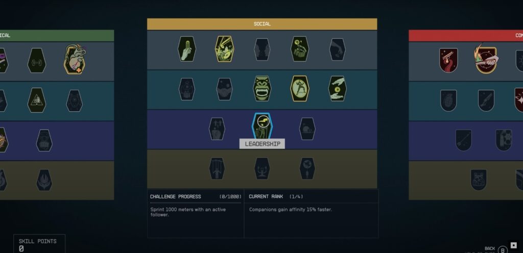 tarfield character backgrounds and skills