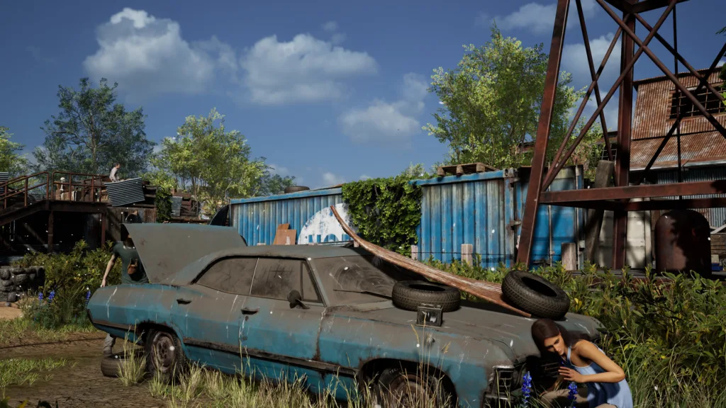 the texas chainsaw massacre patch notes september 12 hiding behind a car