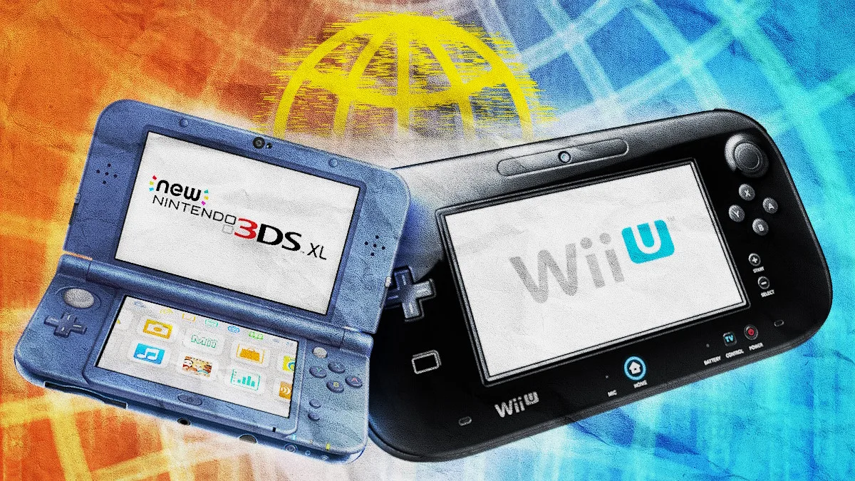 Nintendo 3DS online Wii U console art