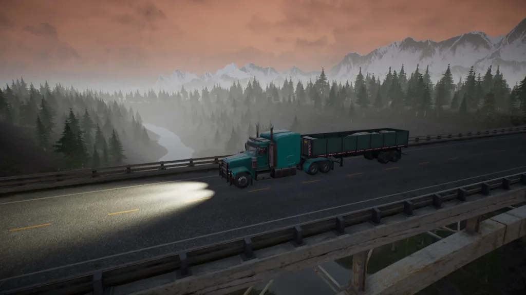 Screenshot of Alaskan Road Truckers on PC