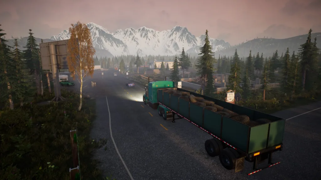 Screenshot of Alaskan Road Truckers on PC