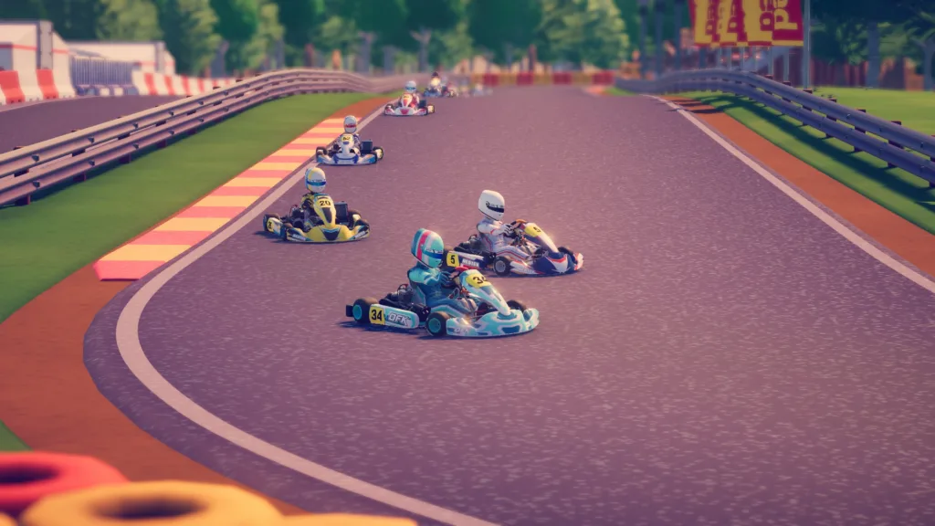 Karting Superstars racing screenshot on PC