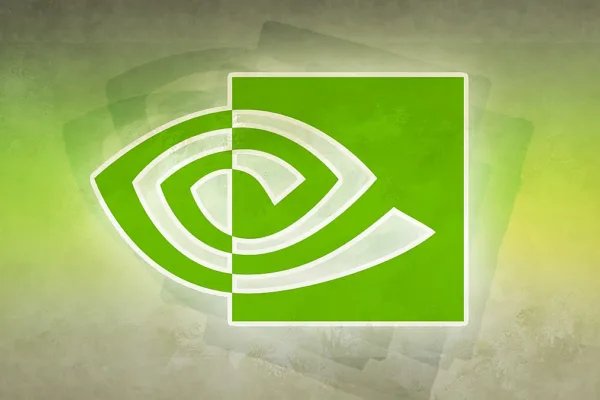 Art render of the Nvidia logo