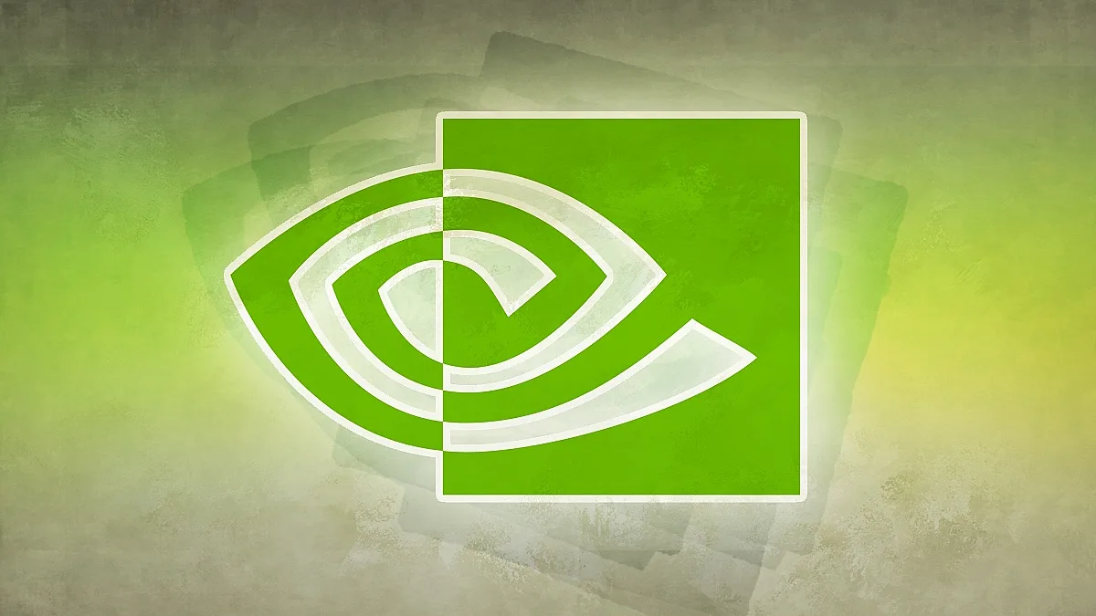 Art render of the Nvidia logo