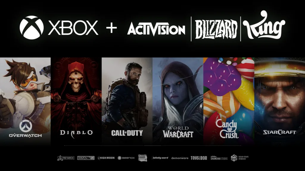 every Activision Blizzard King game owned by xbox