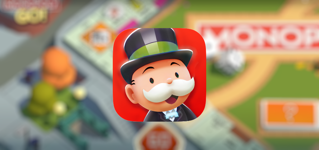 monopoly go campfire chronicles event game icon on blurred board