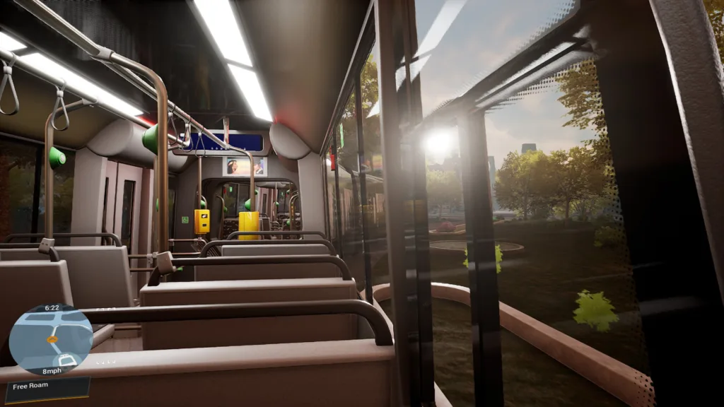 inside tram bus simulator 21 extension