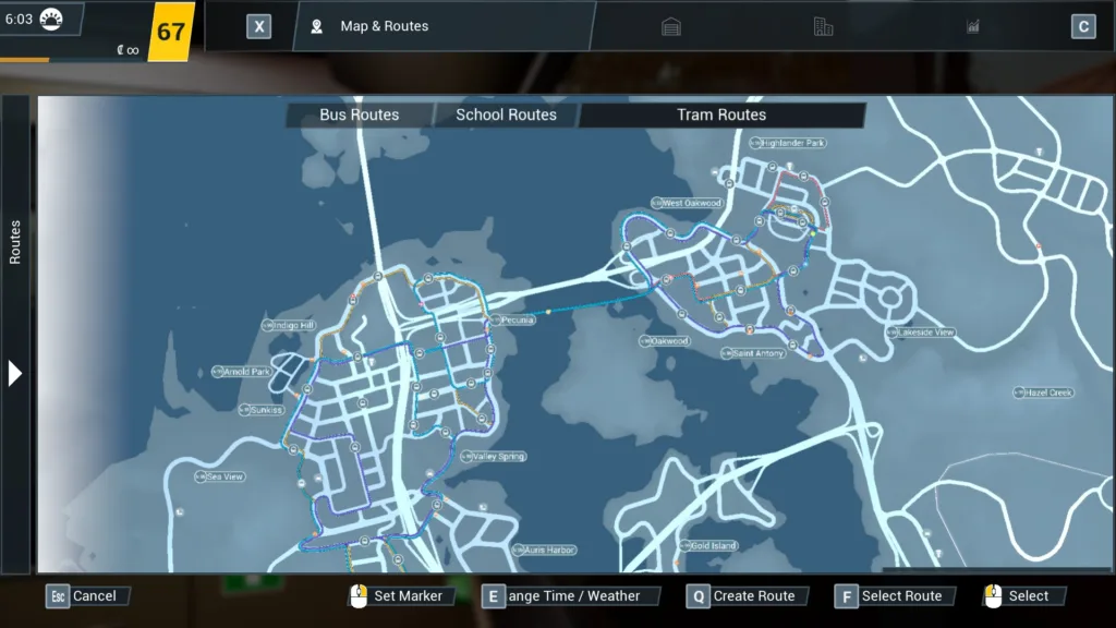 Screenshot of the Tram Extension DLC for Bus Simulator 21 on PC.