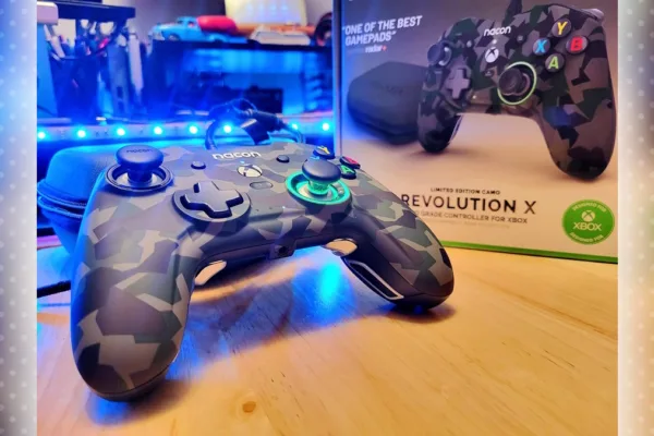 Shot of the Nacon Revolution X controller