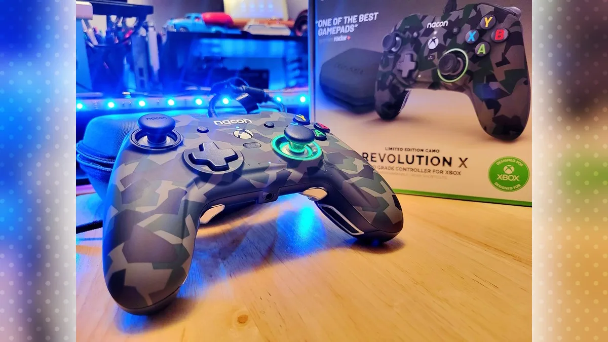 Shot of the Nacon Revolution X controller