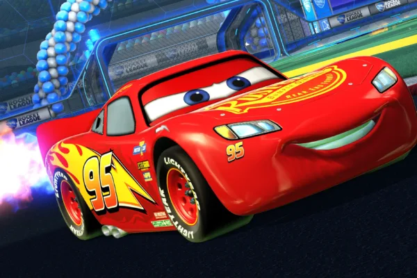 Lightning McQueen in Rocket League