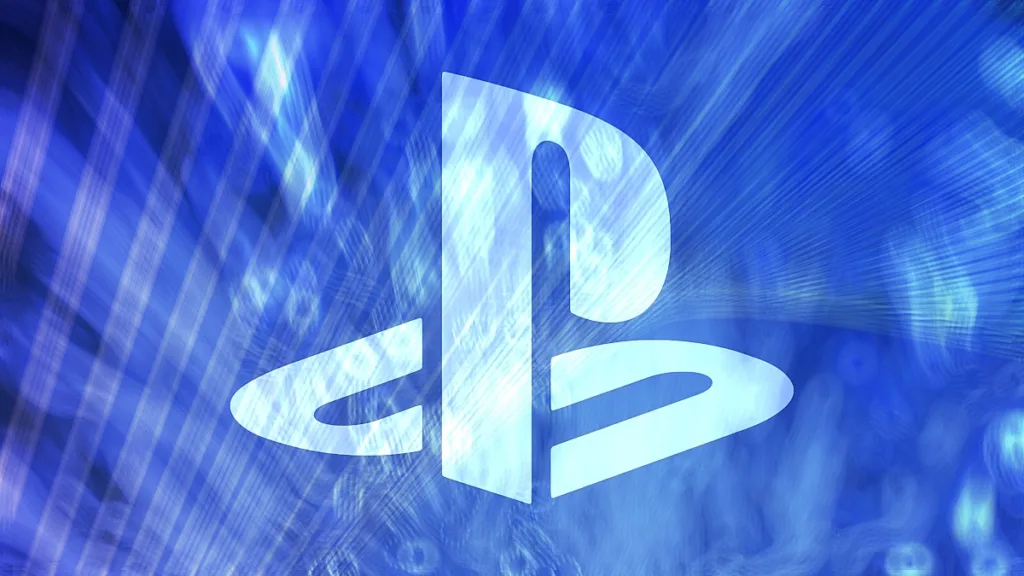 A stylized render of the PlayStation logo.