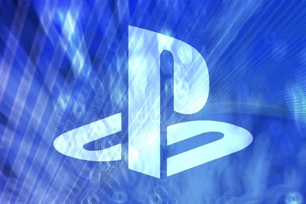 A stylized render of the PlayStation logo.