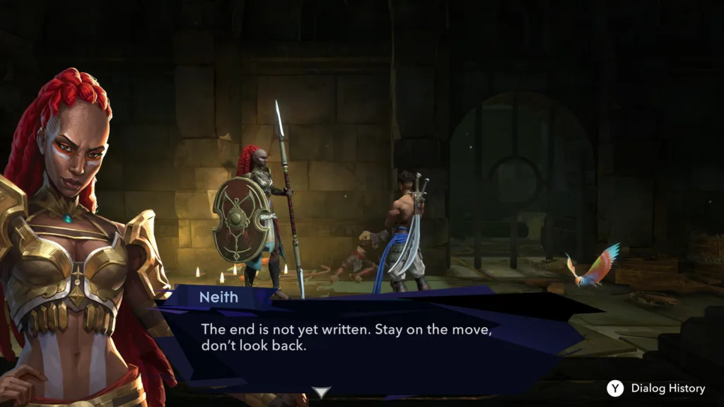 Prince of Persia: The Lost Crown review  dialogue and cutscenes 