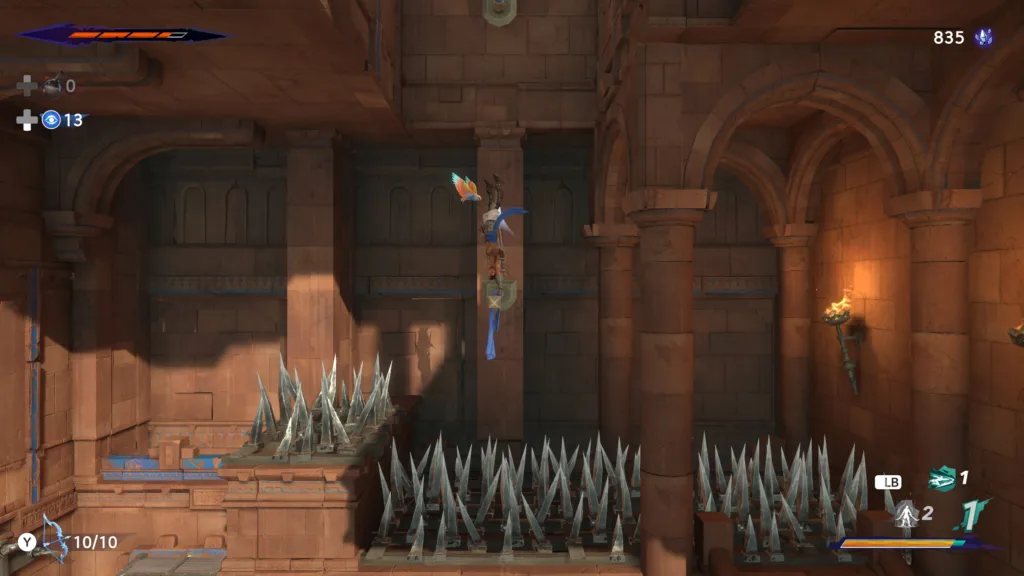 Prince of Persia: The Lost Crown review movement and combat