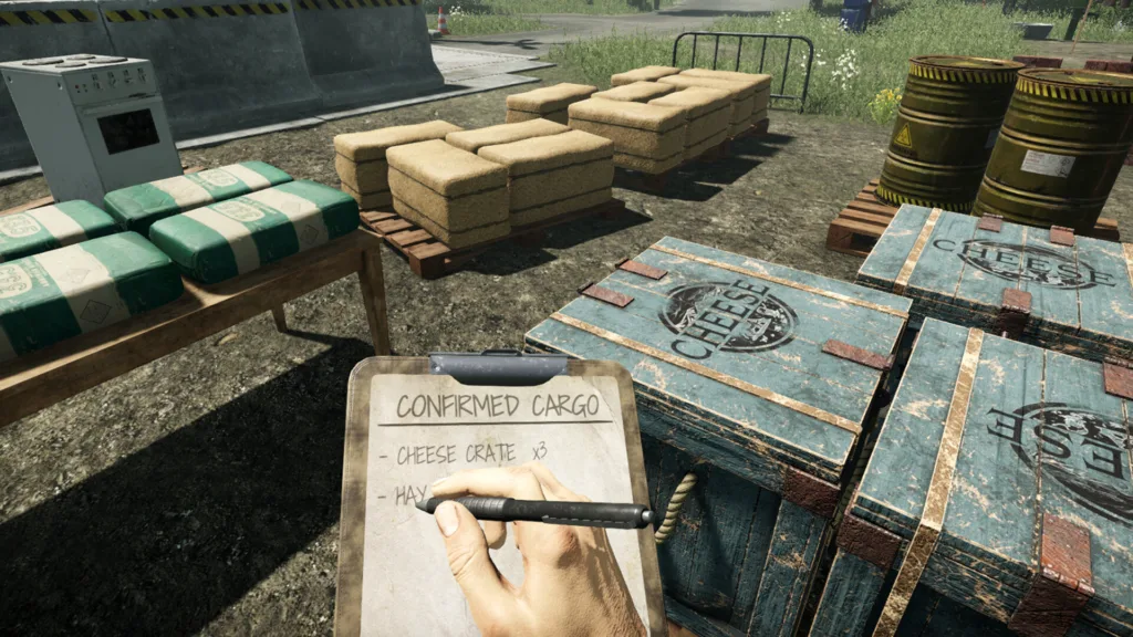 how to return cargo in contraband police